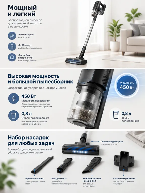 Рич-контент для пылесоса